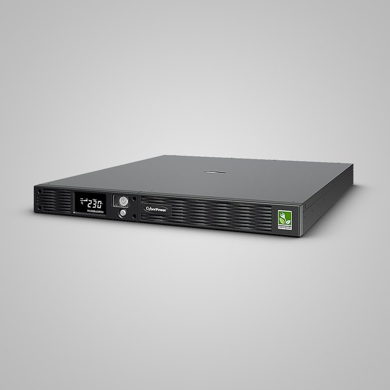 ИБП линейно-интерактивный CyberPower PR1000ELCDRT1U, 1000 ВА / 800 Вт, Rack/Tower 1U