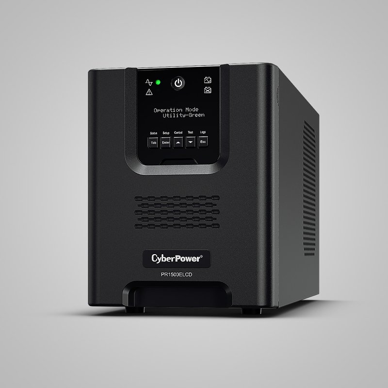 ИБП линейно-интерактивный CyberPower PR1500ELCD, 1500 ВА / 1350 Вт