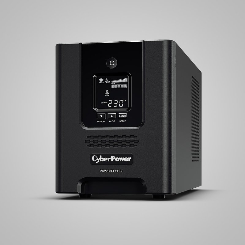 ИБП линейно-интерактивный CyberPower PR2200ELCDSL, 2200 ВА / 1980 Вт