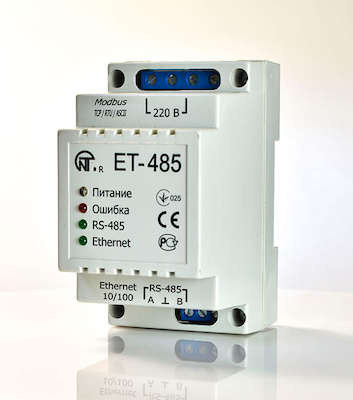 Преобразователь интерфейсов ЕТ-485 (Точка доступа к NT Cloud (Ethernet)