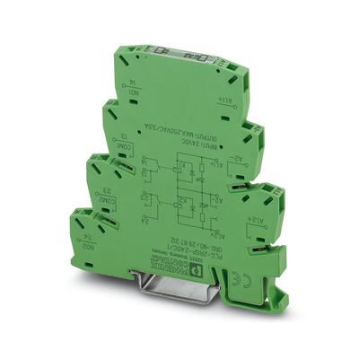 Модуль релейный PLC-2RSP-24DC/1 с двумя встроенными, независимо управляемыми реле
